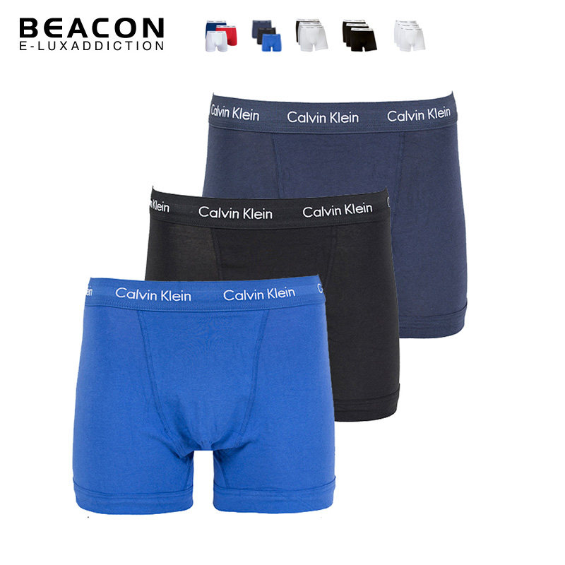 calvin klein ck经典舒适透气男内裤 BEACON海外内裤
