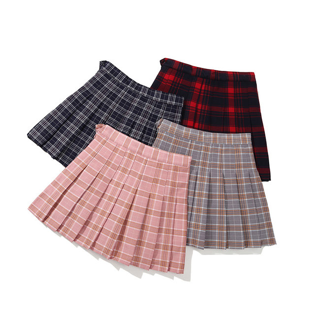 ເດັກຍິງພາກຮຽນ spring ແລະດູໃບໄມ້ລົ່ນ plaid pleated skirt ເດັກນ້ອຍ skirt ນັກສຶກສາວິທະຍາໄລແບບເດັກນ້ອຍຂະຫນາດໃຫຍ່ແມ່ - ລູກສາວພໍ່ແມ່ - ເດັກນ້ອຍ skirt ສັ້ນສໍາລັບທຸກລະດູການ