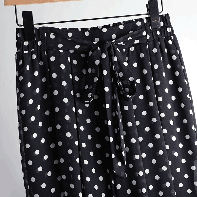 五分裤薄款高腰宽松甩裤裙阔腿裤 欣聚荣休闲裤