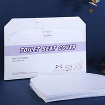 Tinnitus Soluble Water Disposable Toilet Cushion 250 Zhang Thickened Cushion Paper Hotel Guesthouse Company Mall Soluble Water