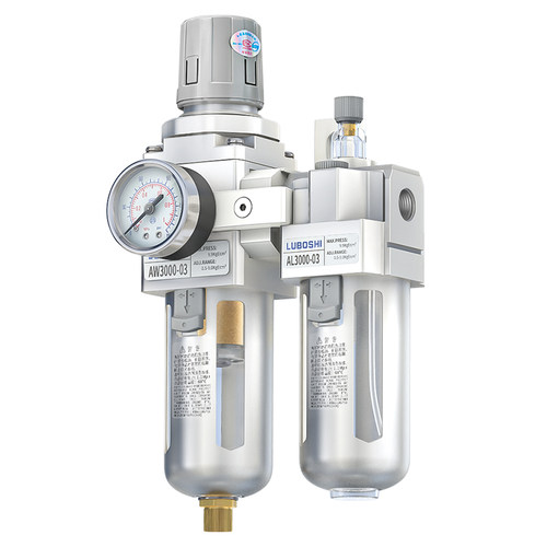 AFC2000空压机气源二联件AC3010-03调压过滤AW油水分离AL自动排水 - 图3