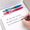 Baoke PC1950 Classic Press Gel Pen 0.5MM Bullet Signature Pen Large Capacity Signature Pen 12 Pack