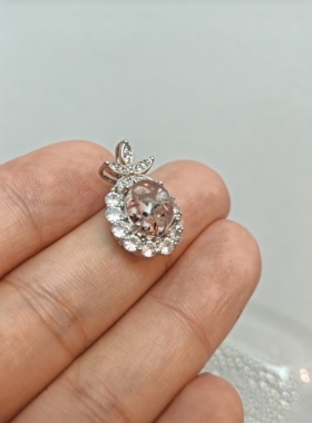 草莓晶吊坠每一颗都有不一样的美天然水晶完美主义慎拍