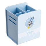 Милый держатель для ручек, детская ручка для школьников, свежие модные канцтовары, пластиковая универсальная коробка для хранения