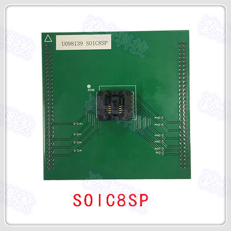 SOIC8烧录座测试座适配座UP818/82P座景天烧录座 - 图1