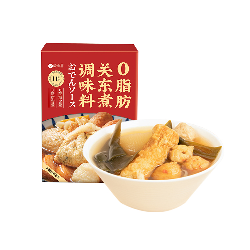 沈小善关东煮汤料食材0脂肪O蔗糖日式关东煮调味料速食汤底 - 图3