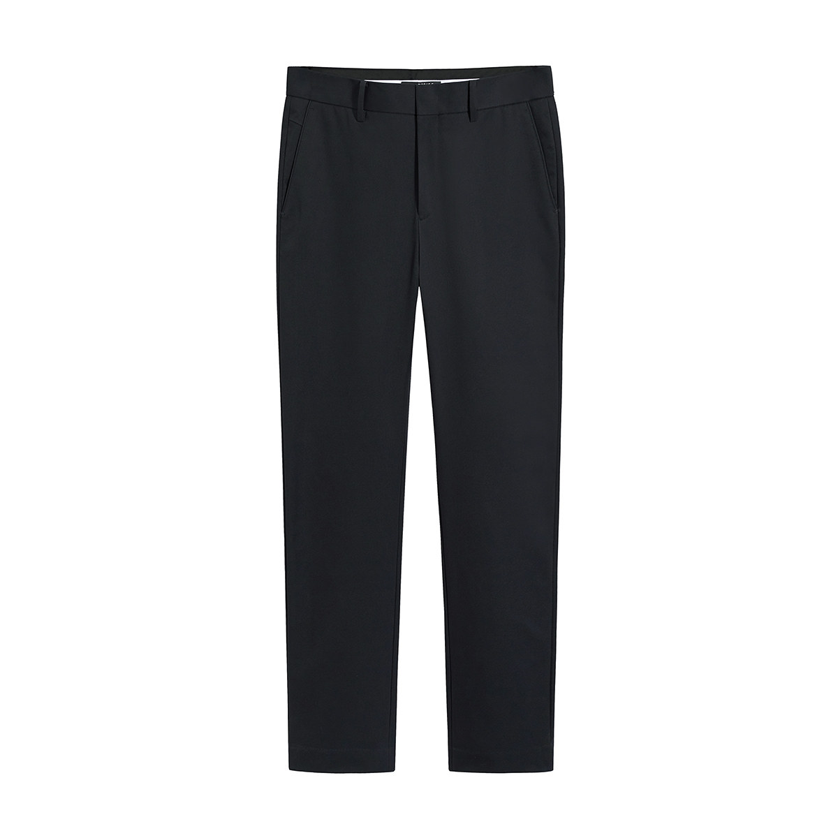 太平鸟男装春季新款黑色商务休闲裤 太平鸟男装outlets店休闲裤