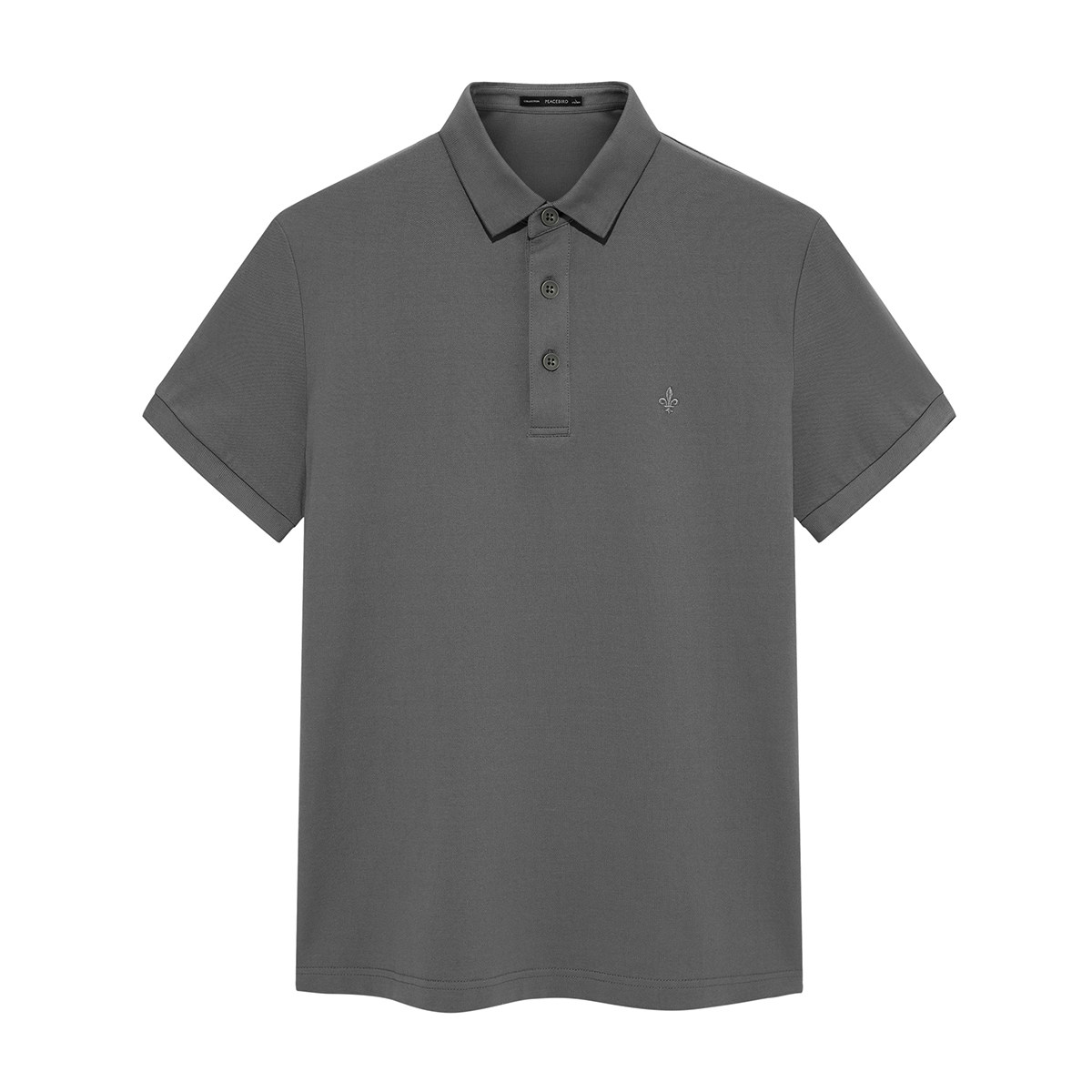 太平鸟男装夏新款刺绣多色短袖青年 太平鸟男装outlets店Polo衫