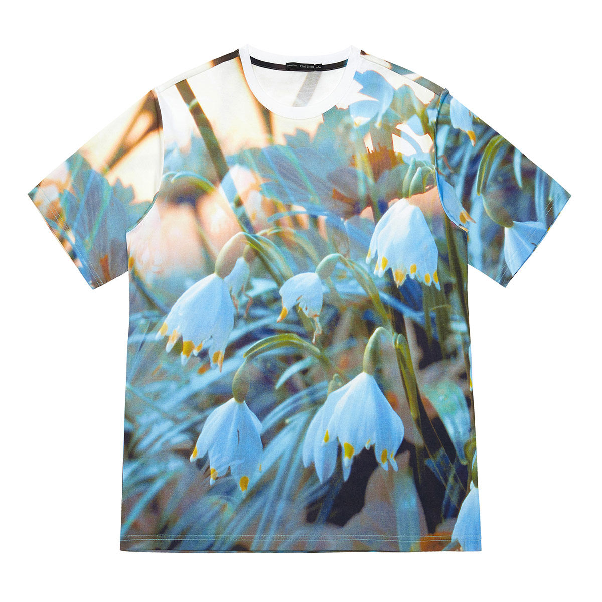 太平鸟男装奥莱晕染印花短袖男t恤 太平鸟男装outlets店T恤