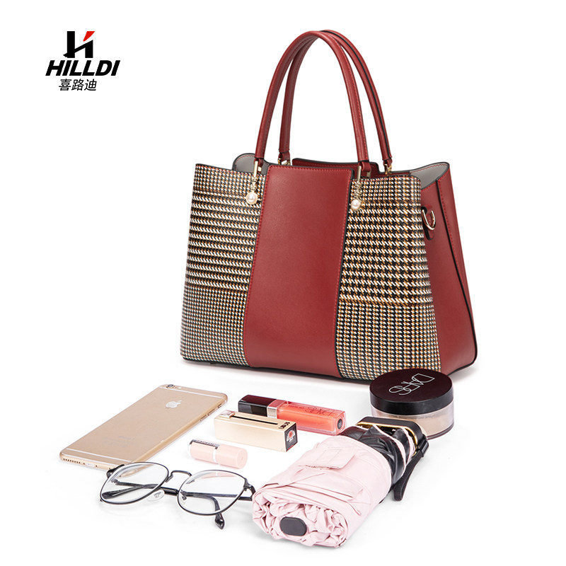 中年女士2020新款大容量妈妈包包 hilldi女士包袋