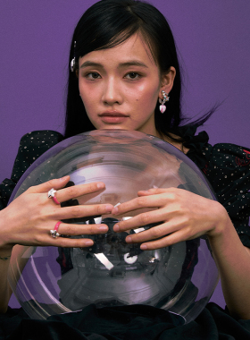 Oups星愿折纸戒指复古彩色新款