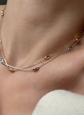 咖啡豆项链捕梦网吊坠毛衣链秋冬