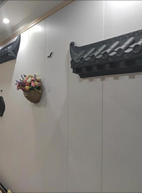 免架子仿古树脂瓦屋檐雨搭