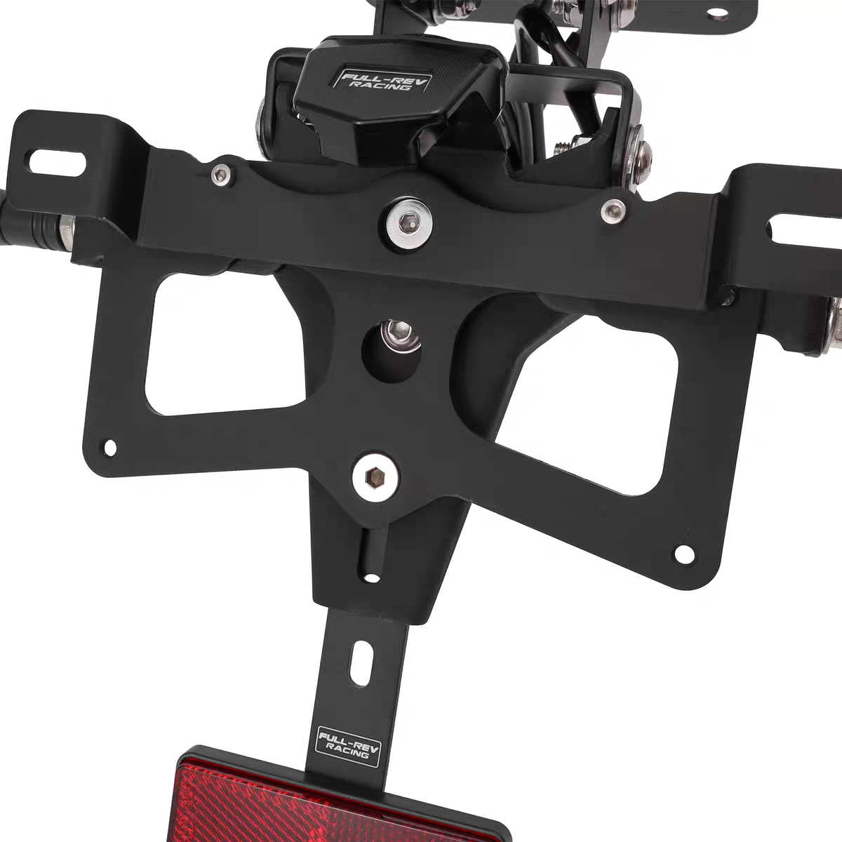 FULLREVRACING锋锐适用雅马哈R3/MT03改装短尾牌照架LED灯车牌架 - 图1