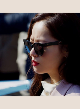 KIRSTEN复古梨形黑色轻薄眼镜店