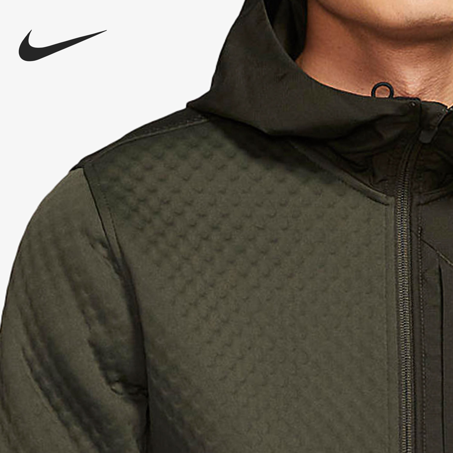 Nike/耐克正品休闲男子时尚潮流运动防风保暖外套 BV3999-355 - 图0