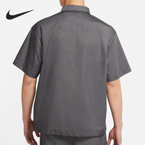Nike/耐克正品宽松男子休闲翻领短袖T恤NIKE TEE DM8686-060 - 图0