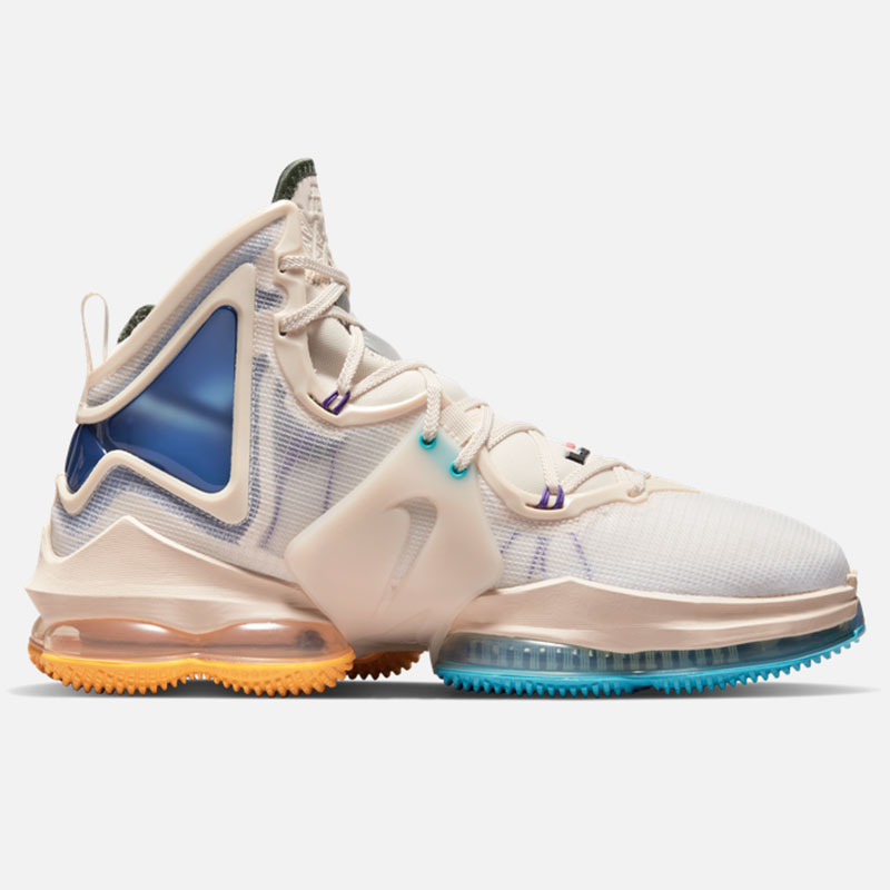 Nike/耐克正品 LeBron 19 男子实战篮球气垫运动鞋DC9341-200 - 图1