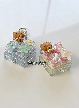 韩系ins风Kitty猫车钥匙扣