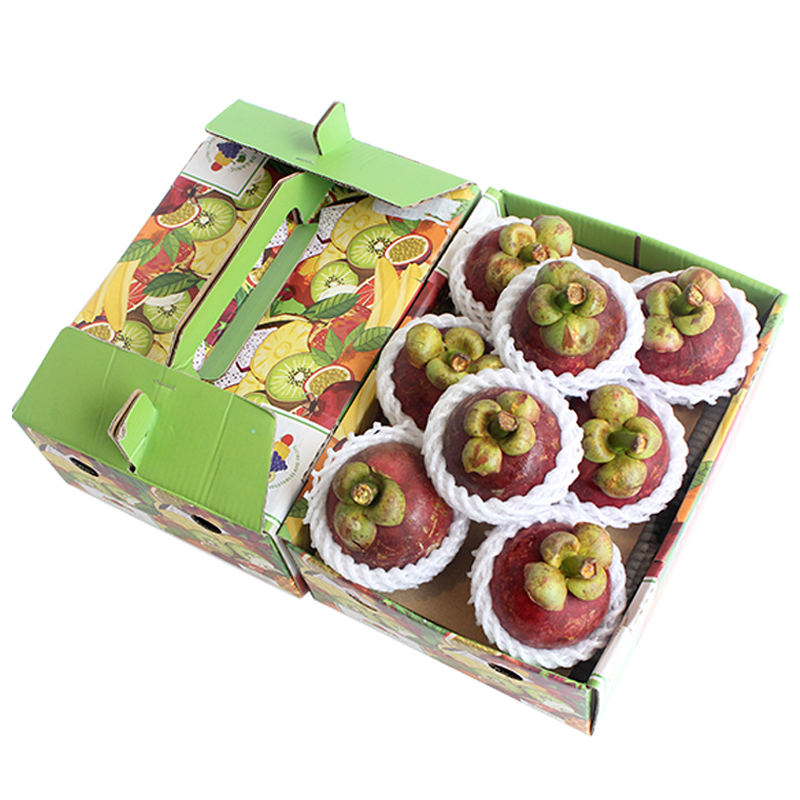 伶俐果匠礼盒装泰国进口6A山竹4斤大果应季新鲜水果麻竹热带印尼油竹顺丰3