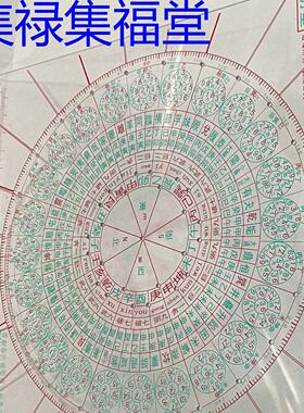 大号九运玄空布局尺49孔立极尺