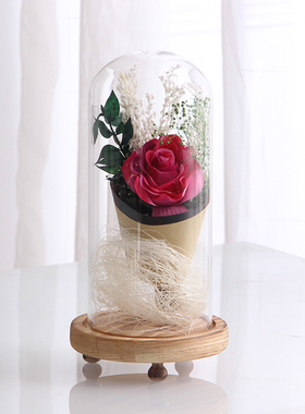 咖啡厅服装日式风玻璃罩创意礼品