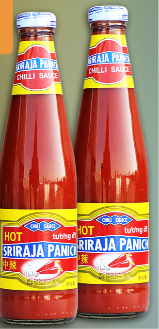 Hot chili sauce sriraja helal 泰国进口辣椒酱570g*2pcs中辣 - 图0