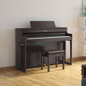 Roland罗兰 HP704电钢琴智能数码演奏家用重锤88键高端立式电钢琴