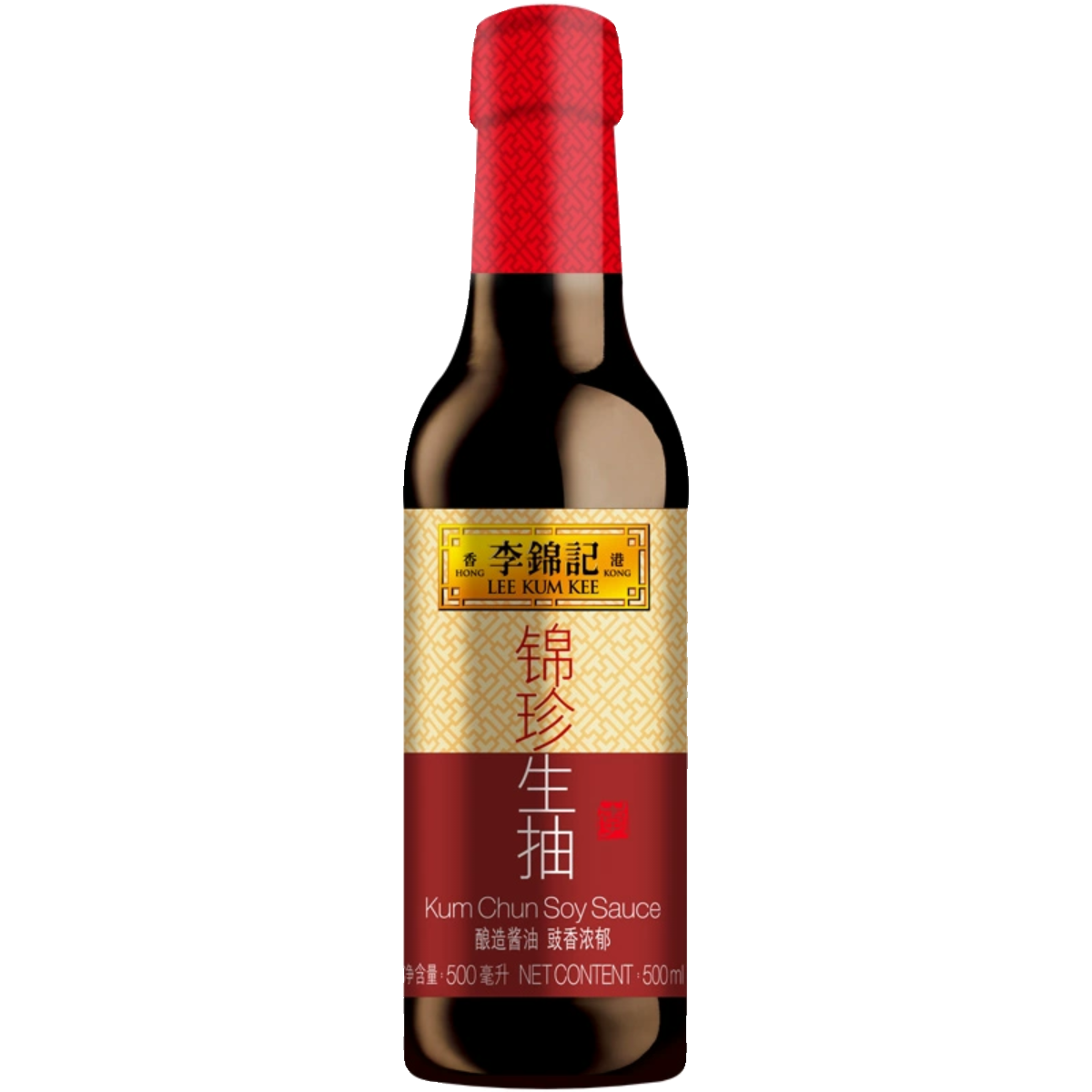 李锦记锦珍生抽500ml*2瓶酿造酱油凉拌炒菜饺子点蘸厨房家用调料