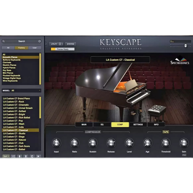 Keyscape四巨头钢琴音源大型综合钢琴经典Piano音色插件Win-Mac - 图3