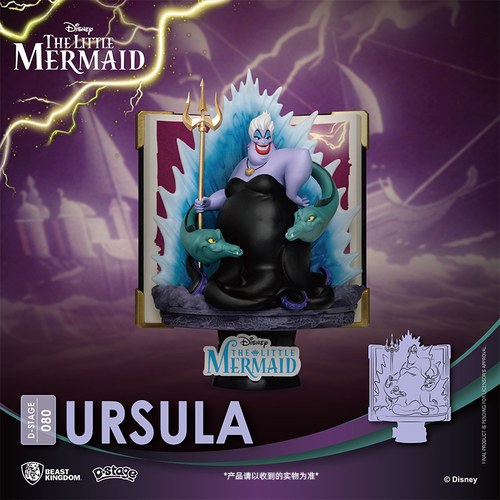 野兽王国迪士尼公主正版故事书小美人鱼爱丽丝魔发奇缘圣诞礼物 - 图2