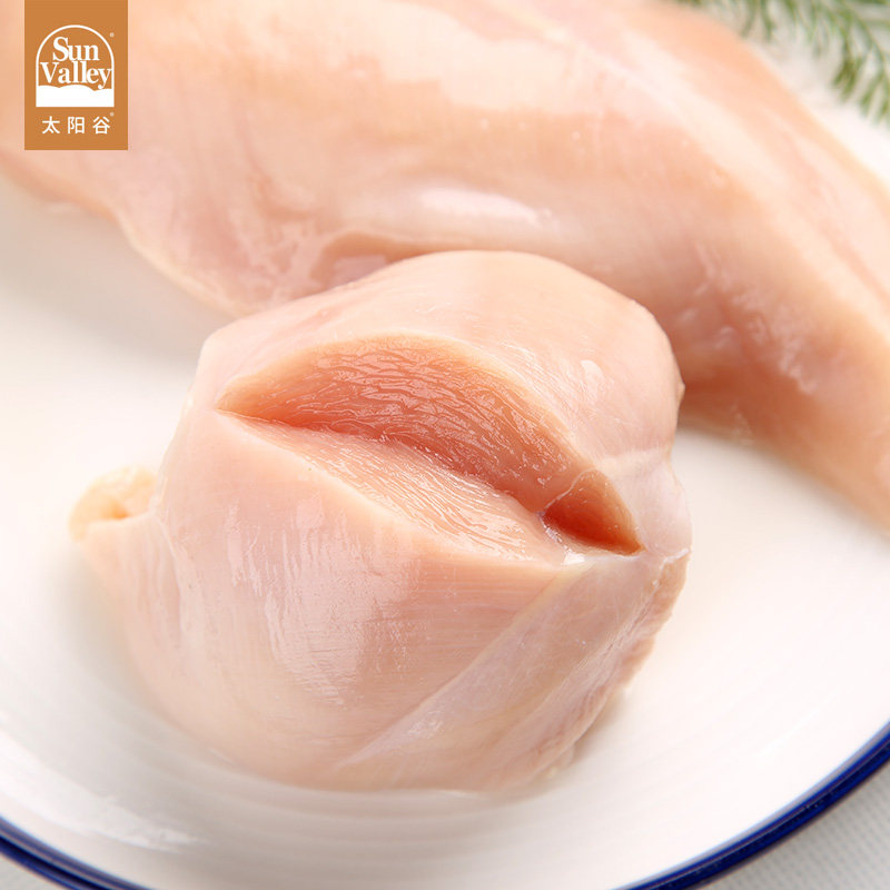 太阳谷鸡胸肉健身新鲜鲜冷冻鸡肉 太阳谷鸡胸