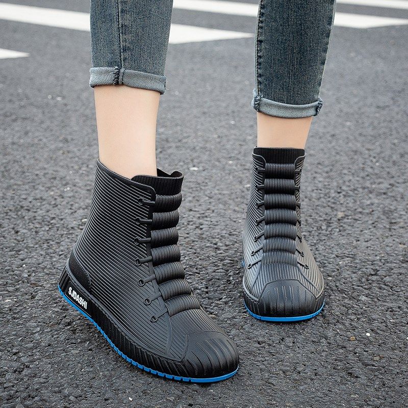 雨女款尚穿水防水滑短筒厨胶鞋男底加鞋时外工作鞋女防房软绒,淘宝优惠券,粉丝福利购,淘宝优惠卷