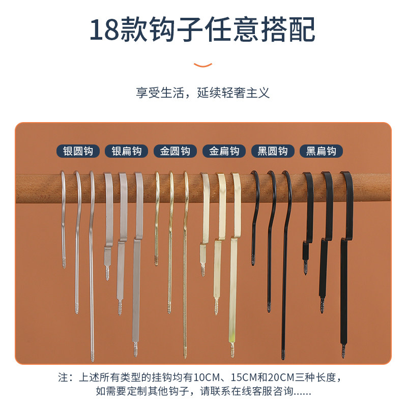 黑色男女装服装店专用实木衣架防滑植绒酒店衣柜家用撑挂木质定制,淘宝优惠券,粉丝福利购,淘宝优惠卷