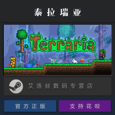 Pc中文正版steam平台国区沙盒联机游戏泰拉瑞亚terraria 虎窝淘