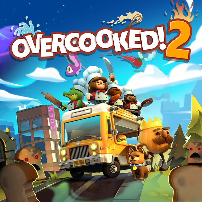 PC中文正版 steam平台国区联机游戏胡闹厨房2 Overcooked 2分手厨房二煮糊了2季票全DLC激活码 Key-图1