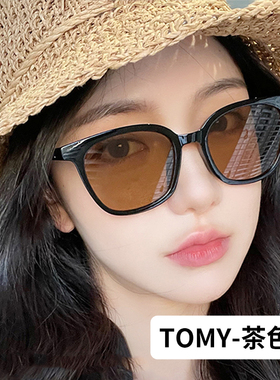 秋冬墨镜gm防晒高级女