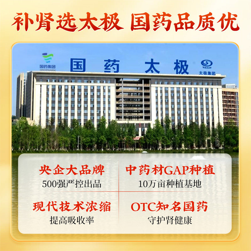 太极六味地黄丸男士正品补肾固精强肾药六位味九味6味浓缩丸女士