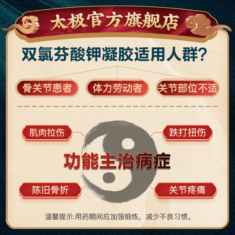 伤湿止疼膏通络跌打损伤消炎祛痛药 太极医药风湿骨外伤