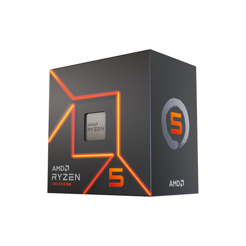 AMD锐龙5 7500F处理器(r5)5nm 6核12线程加速频率至高5GHz盒装CPU - 图1