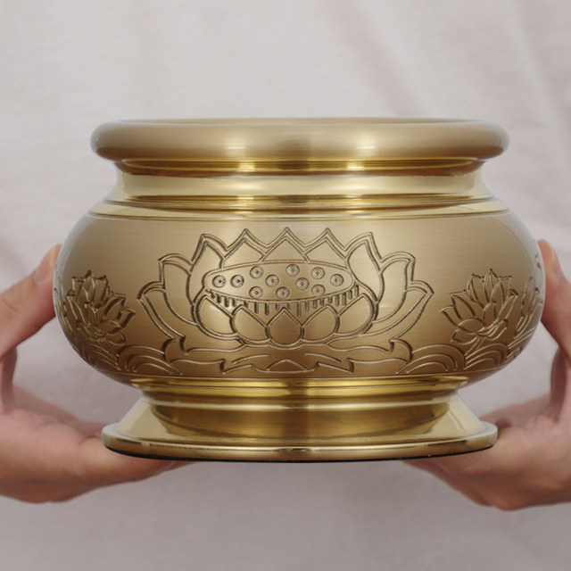 Pure copper household indoor Chinese style incense burner