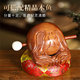 Rosewood ornaments wooden fish instrument rubber head wooden fish beating