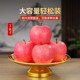 New pure brass alloy fruit plate, tribute tray, fruit plate, tribute plate, high-end offering plate