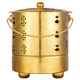 Burn paper bucket, burn gold bucket, stainless steel, bye bye, burn money paper