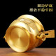 Double-eared pure brass incense burner for home use with incense