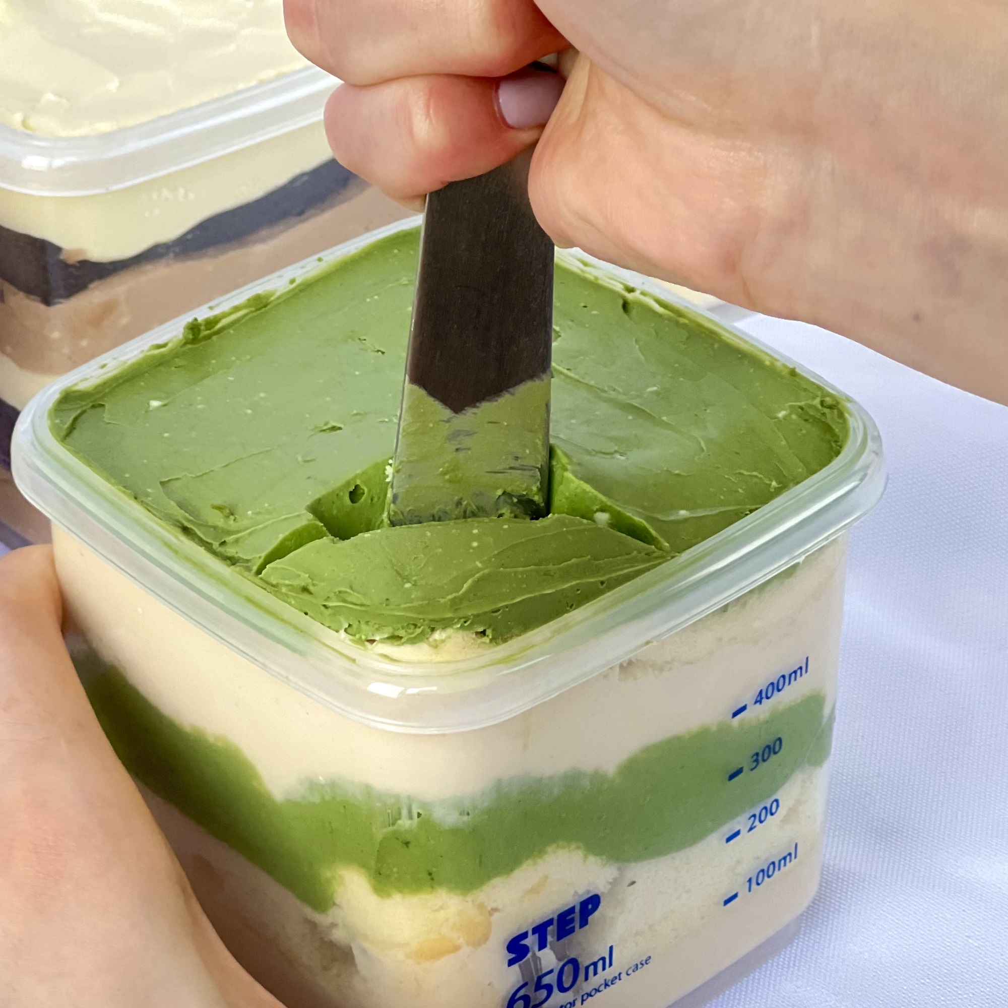 PLANB烘焙 抹茶鸭屎香kiri乳奶酪罐子代糖重芝士乳酪蛋糕甜品零食 - 图2