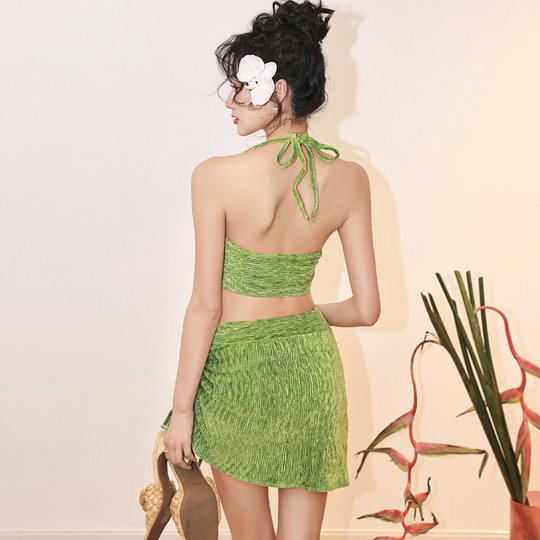 Omom Bikini Sexy Three-Piece Set Beach Vacation