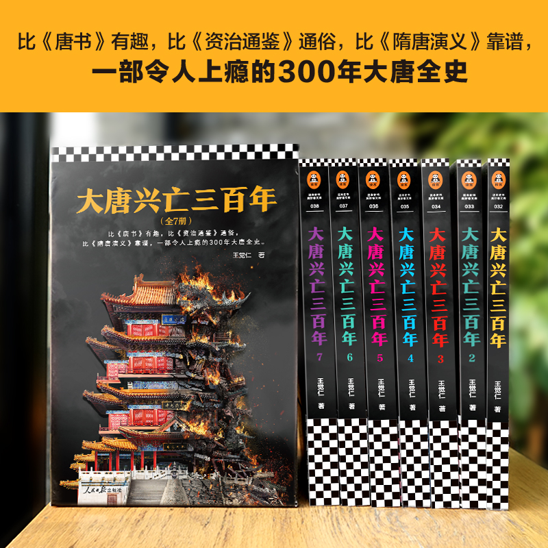 王觉仁签名卡+大唐兴亡三百年中国断代史畅销读本一部令人上瘾的300年大唐全史（数量有限,售完即止）-图2