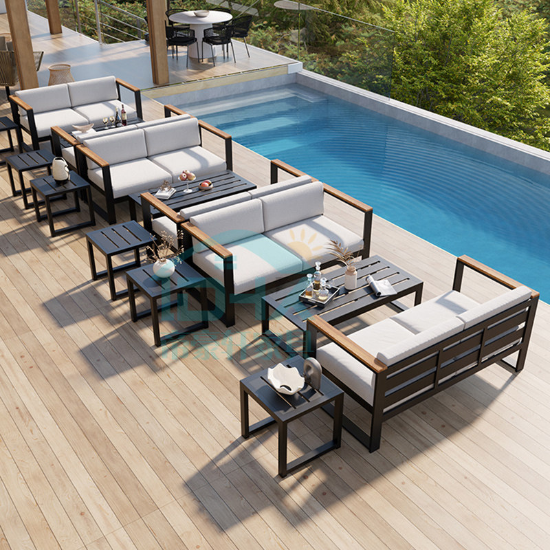 户外沙发庭院花园室外铝合金露天茶几组合阳台休闲防水防晒藤编,淘宝优惠券,粉丝福利购,淘宝优惠卷