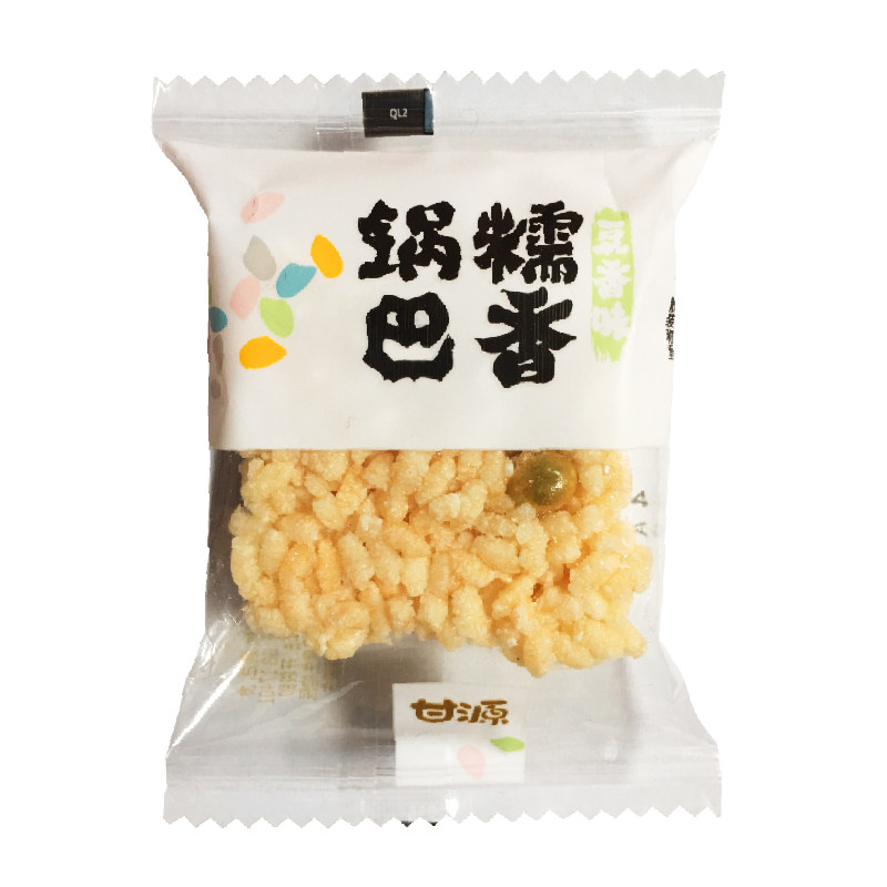 甘源牌豆香咸蛋黄味独立装500g锅巴 祥合隆食品膨化食品